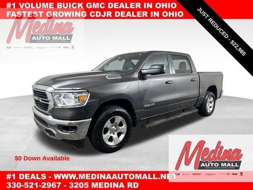 Granite Crystal Clearcoat Metallic 2021 RAM 1500 Big Horn