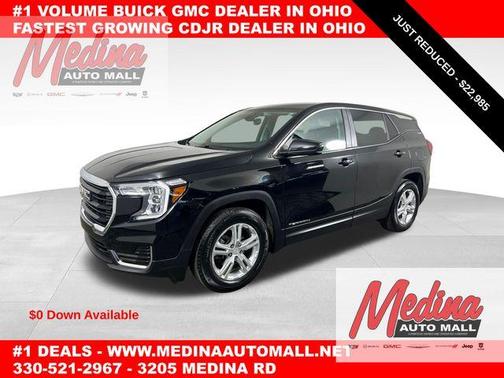 Ebony Twilight Metallic 2023 GMC Terrain SLE