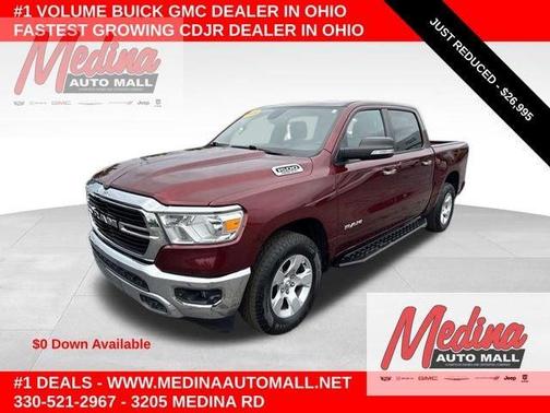 Delmonico Red Pearlcoat 2020 RAM 1500 Big Horn
