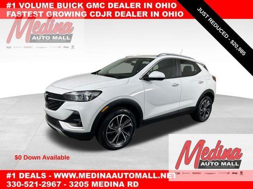 White Frost Tri-Coat 2023 Buick Encore GX Select