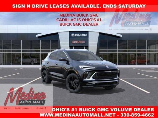 Ebony Twilight Metallic 2026 Buick Encore GX Sport Touring