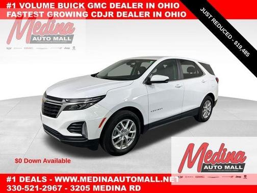 Summit White 2023 Chevrolet Equinox 1LT