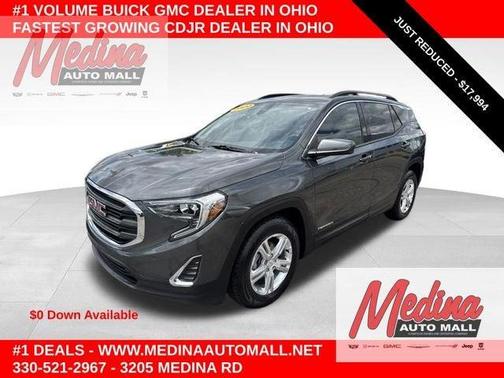 Graphite Gray Metallic 2020 GMC Terrain SLE