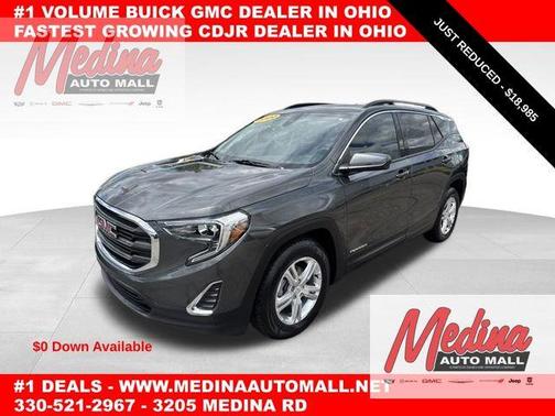 Graphite Gray Metallic 2020 GMC Terrain SLE