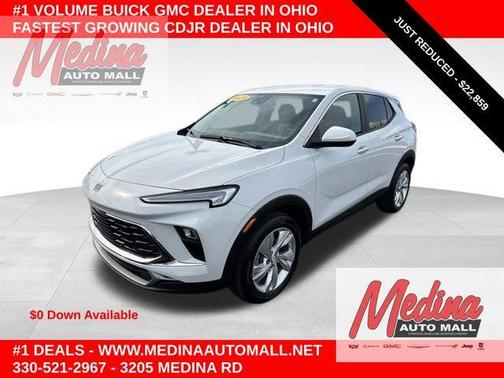 Summit White 2025 Buick Encore GX Preferred