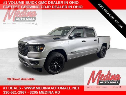 Billet Silver Metallic Clearcoat 2024 RAM 1500 Big Horn/Lone Star