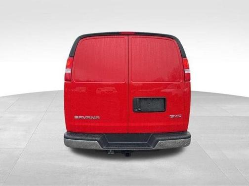 Cardinal Red 2026 GMC Savana 3500 Work Van