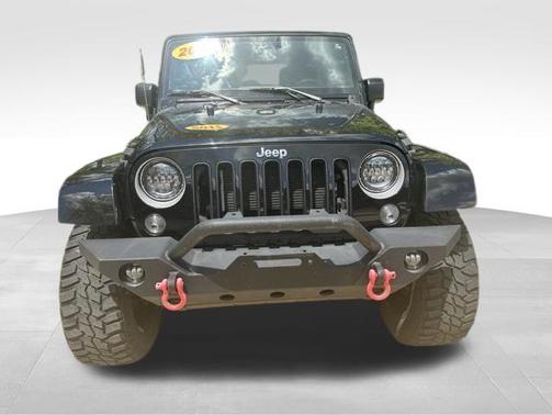 Black Clearcoat 2017 Jeep Wrangler Unlimited Sahara