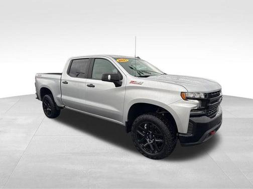 Silver Ice Metallic 2021 Chevrolet Silverado 1500 LT Trail Boss