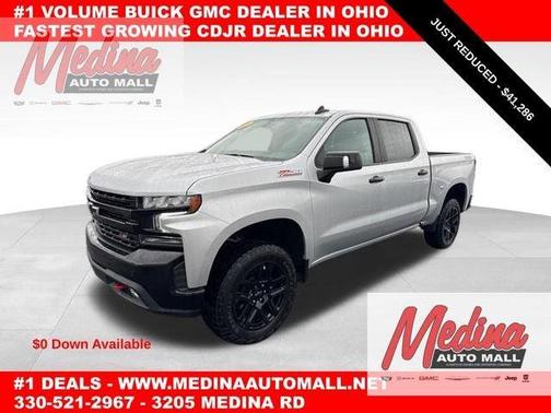 Silver Ice Metallic 2021 Chevrolet Silverado 1500 LT Trail Boss