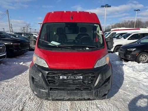 Flame Red Clearcoat 2026 RAM ProMaster 2500 High Roof