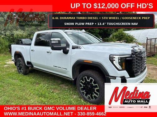 Glacier White 2026 GMC Sierra 2500 Denali Ultimate