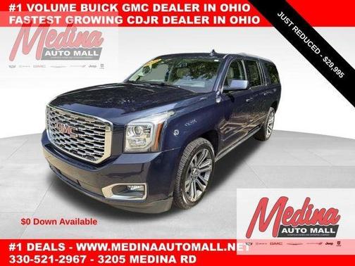 Dark Sapphire Blue Metallic 2020 GMC Yukon XL Denali