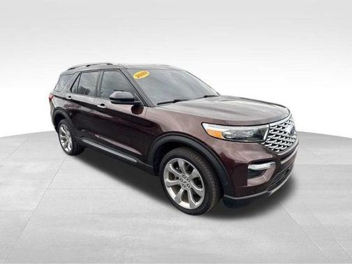 Rich Copper Metallic Tinted Clearcoat 2020 Ford Explorer Platinum