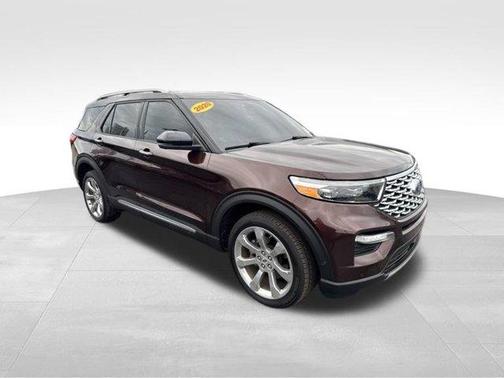 Rich Copper Metallic Tinted Clearcoat 2020 Ford Explorer Platinum