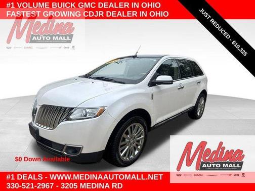 White Platinum Clearcoat Metallic 2015 Lincoln MKX Base