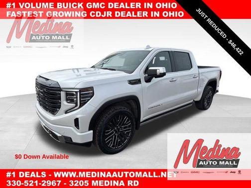 White Frost Tri-Coat 2022 GMC Sierra 1500 Denali Ultimate