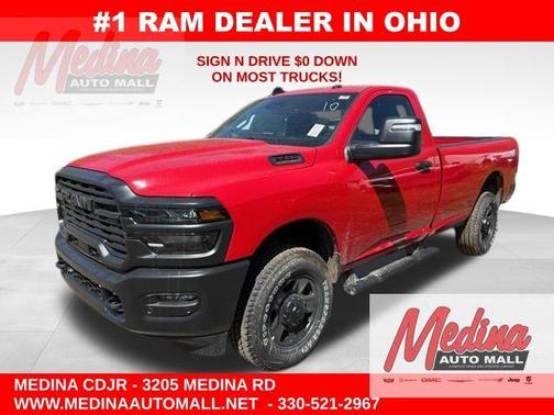 Flame Red Clearcoat 2026 RAM 2500 Tradesman