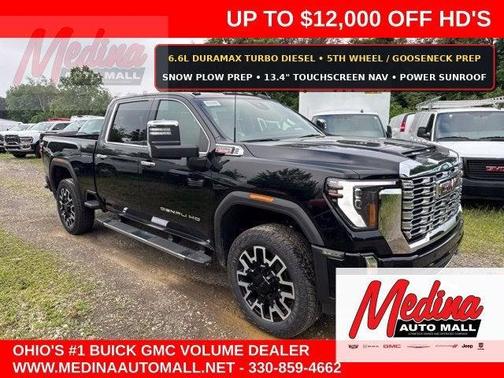 Onyx Black 2026 GMC Sierra 2500 Denali