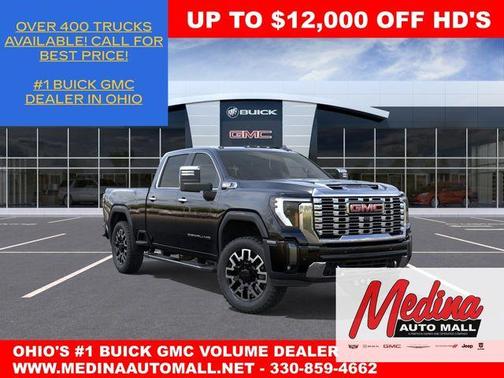Onyx Black 2026 GMC Sierra 2500 Denali