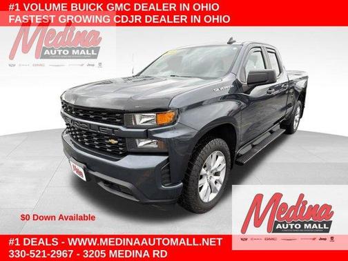 Shadow Gray Metallic 2019 Chevrolet Silverado 1500 Custom