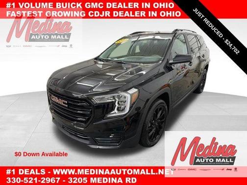 Ebony Twilight Metallic 2023 GMC Terrain SLE