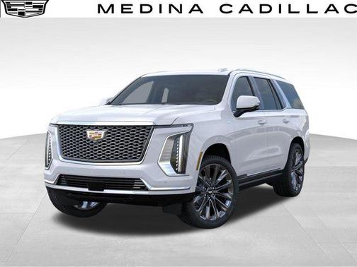 Vibrant White 2026 Cadillac Escalade Platinum Luxury