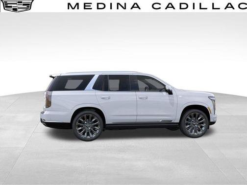 Vibrant White 2026 Cadillac Escalade Platinum Luxury