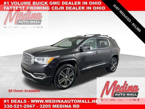 Iridium Metallic 2018 GMC Acadia Denali