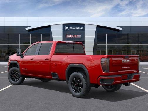 Volcanic Red 2026 GMC Sierra 2500 AT4