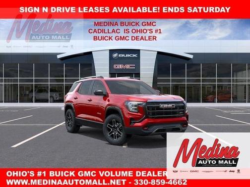 Volcanic Red 2026 GMC Terrain AT4