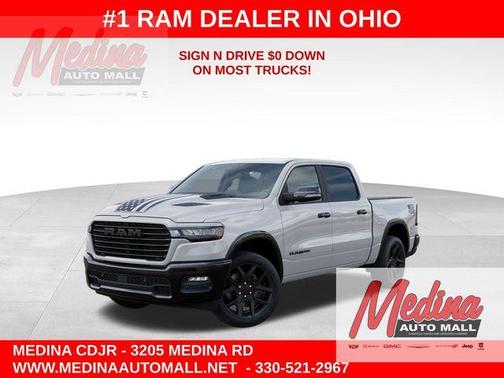 Bright White Clearcoat 2026 RAM 1500 Laramie