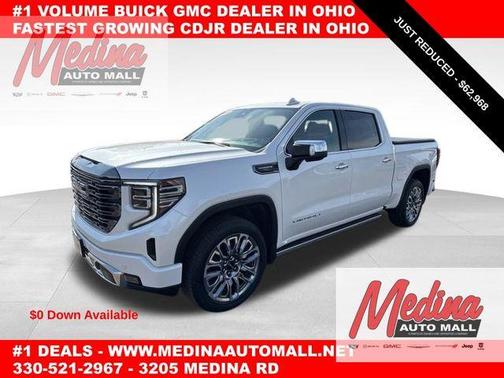 White Frost Tri-Coat 2024 GMC Sierra 1500 Denali Ultimate