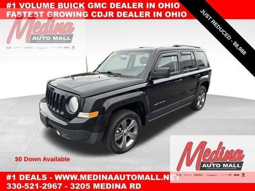 Black Clearcoat 2015 Jeep Patriot High Altitude