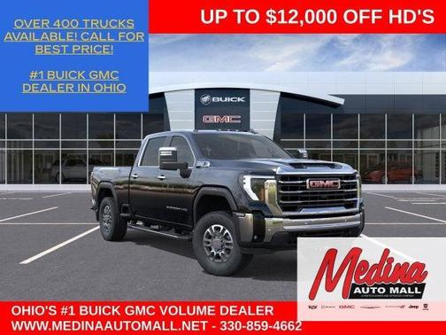 Onyx Black 2026 GMC Sierra 2500 SLT