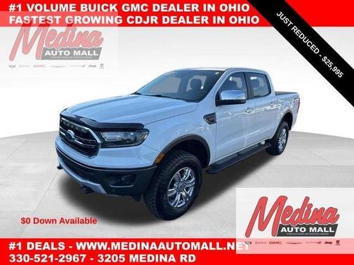Oxford White 2019 Ford Ranger Lariat