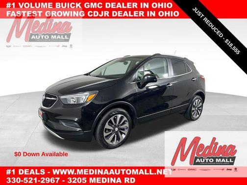 Ebony Twilight Metallic 2022 Buick Encore Preferred