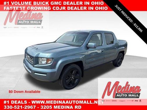 Steel Blue Metallic 2008 Honda Ridgeline RTL