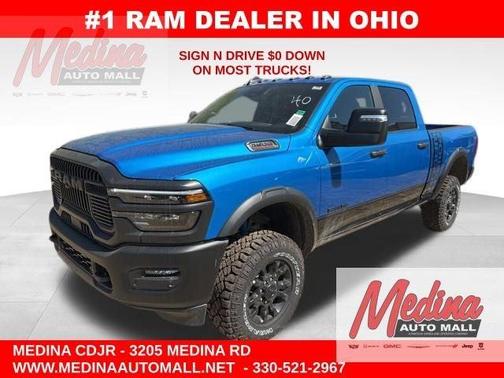 Hydro Blue Pearl 2026 RAM 2500 Rebel/Power Wagon