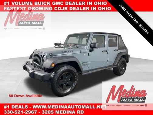 Anvil Clearcoat 2014 Jeep Wrangler Unlimited Sport