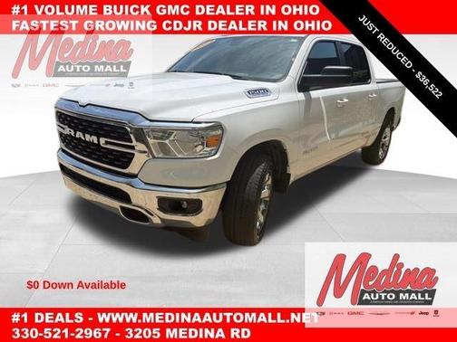 Bright White Clearcoat 2022 RAM 1500 Big Horn