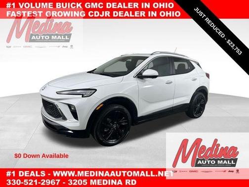 Summit White 2024 Buick Encore GX Sport Touring