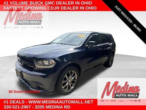 True Blue Pearlcoat 2015 Dodge Durango Limited
