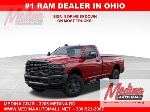 Flame Red Clearcoat 2026 RAM 2500 Tradesman