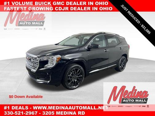 Ebony Twilight Metallic 2023 GMC Terrain Denali