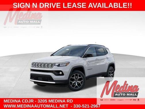 Bright White Clearcoat 2026 Jeep Compass Limited