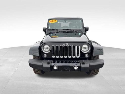 Black Clearcoat 2017 Jeep Wrangler Unlimited Sahara