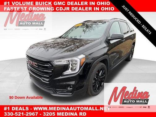 Ebony Twilight Metallic 2023 GMC Terrain SLT