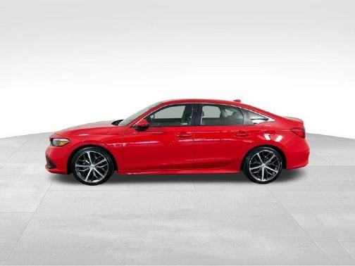 Red Metallic 2024 Honda Civic Touring
