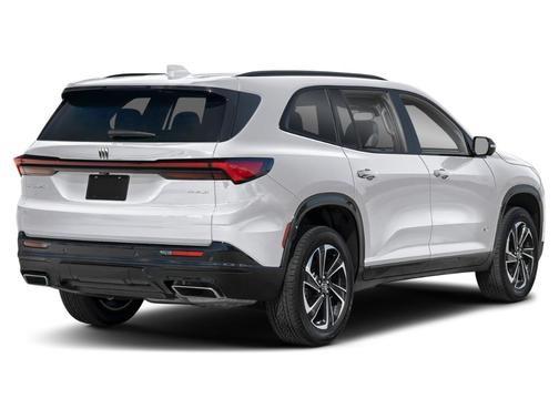 White Frost Tri-Coat 2025 Buick Enclave Sport Touring